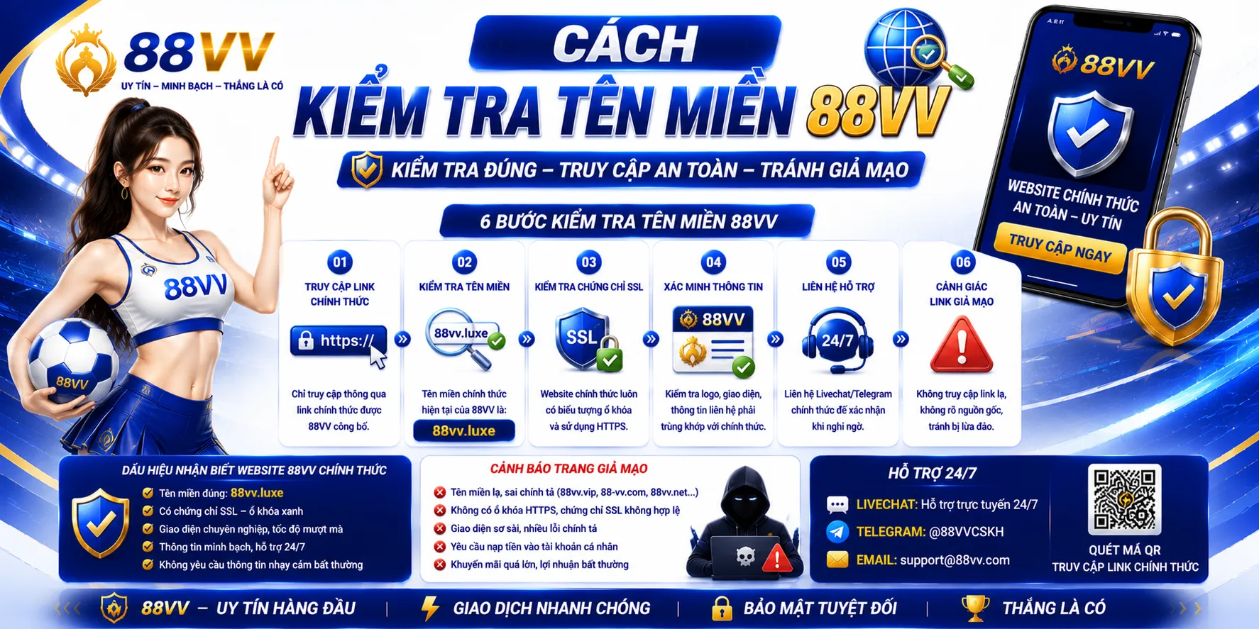 Cách kiểm tra tên miền 88VV